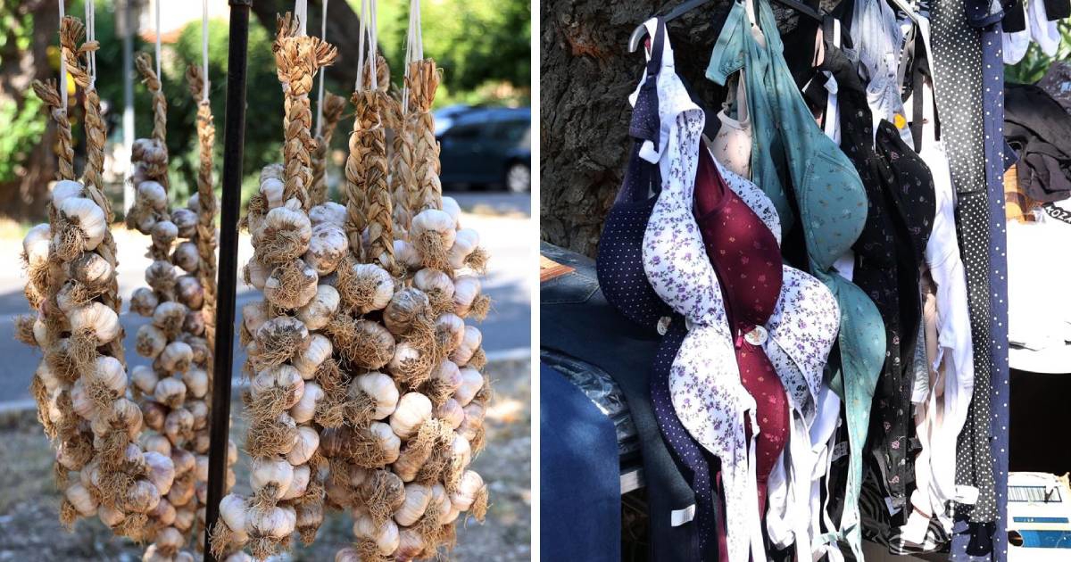 FOTO U Skradinu se danas prodavalo doslovno - sve i svašta