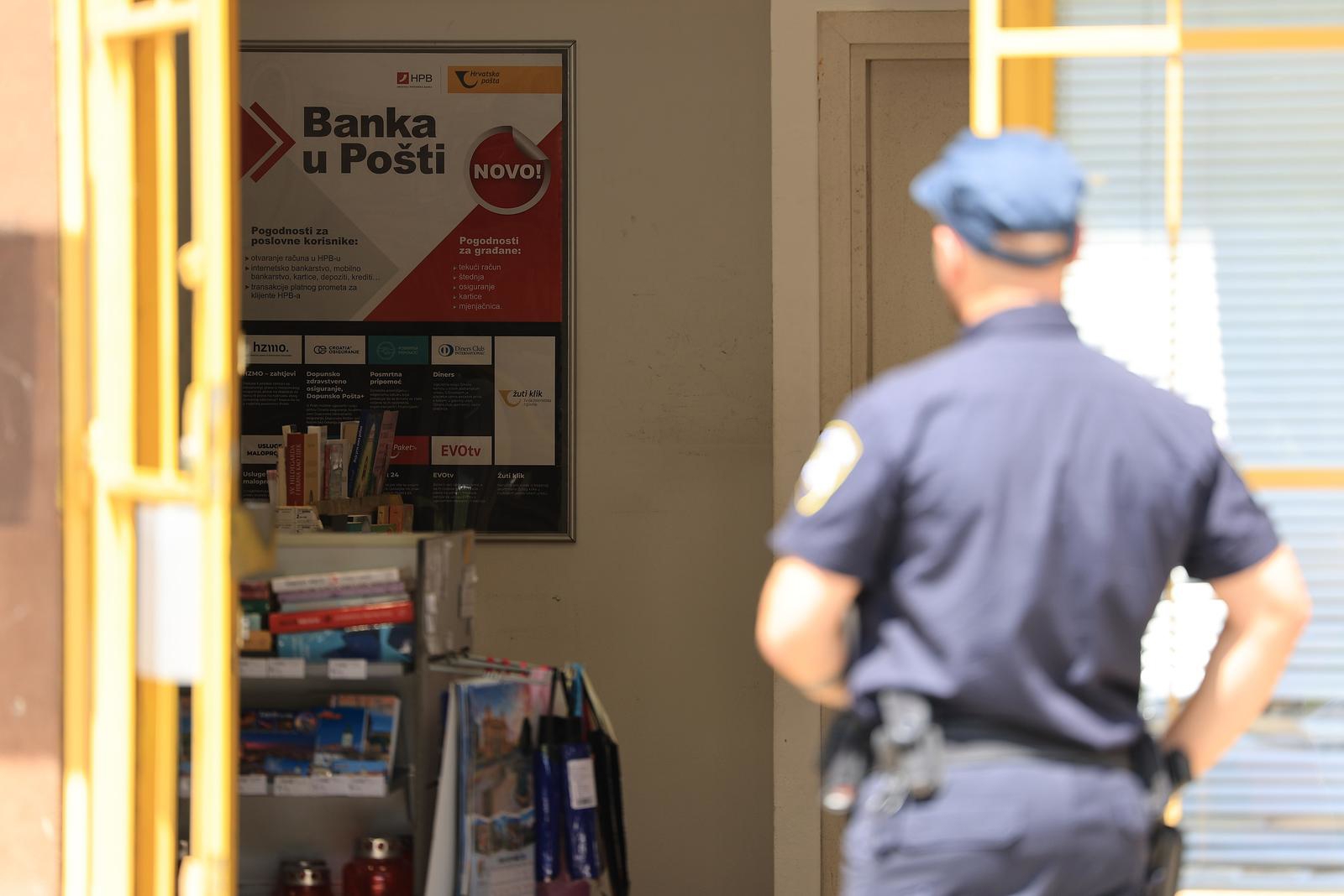 Opljačkana pošta u Zagrebu