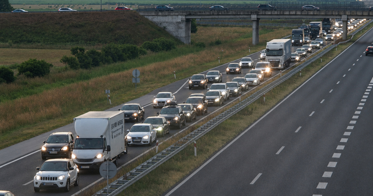 FOTO Na A3 kolona od 17 kilometara
