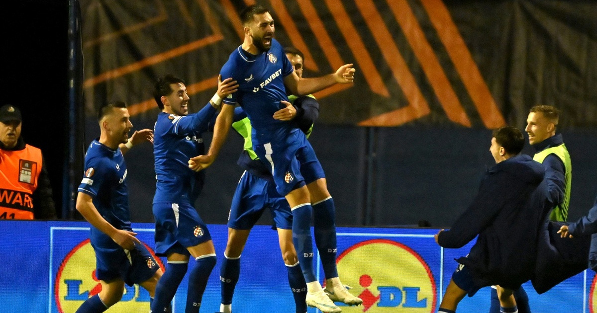 Dinamo je u Europa ligi po zaradi ispred Milana, Benfice i Celtica
