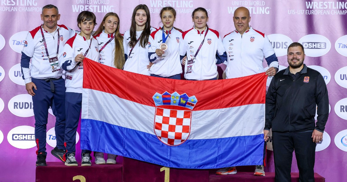 Lara Blažeković (16) osvojila broncu na Europskom prvenstvu u hrvanju