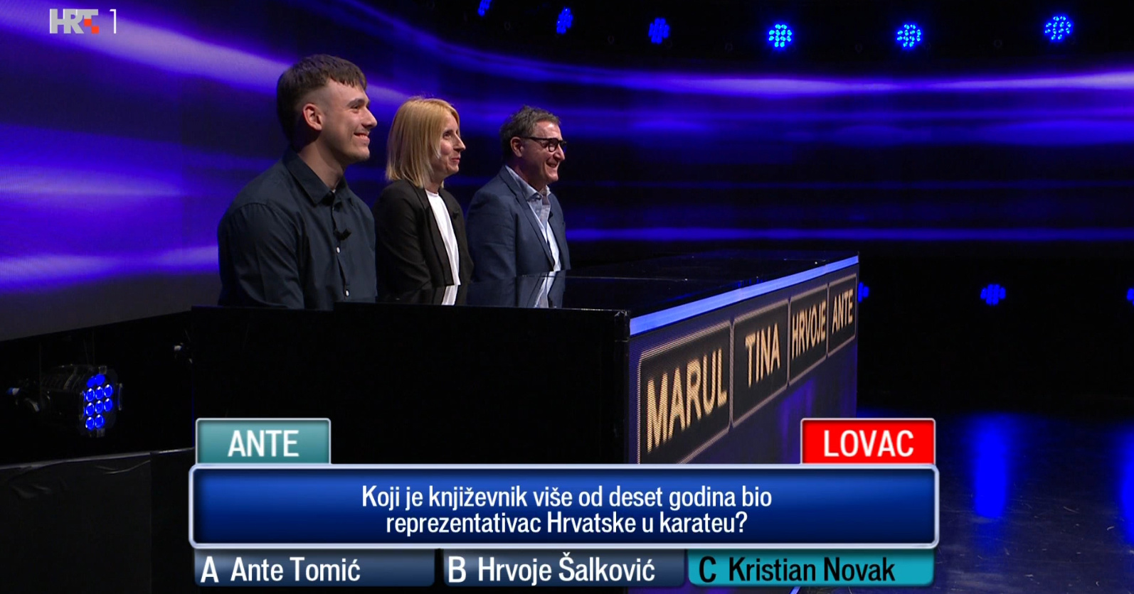 Šalković se natjecao u Potjeri pa izašlo pitanje o njemu. Krešo prasnuo u smijeh