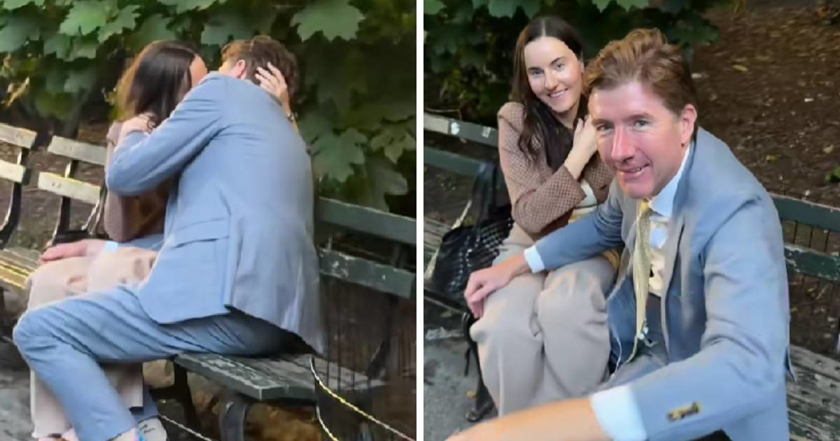 Oženjeni odvjetnik ljubio kolegicu u parku, snimka bi mu mogla uništiti karijeru
