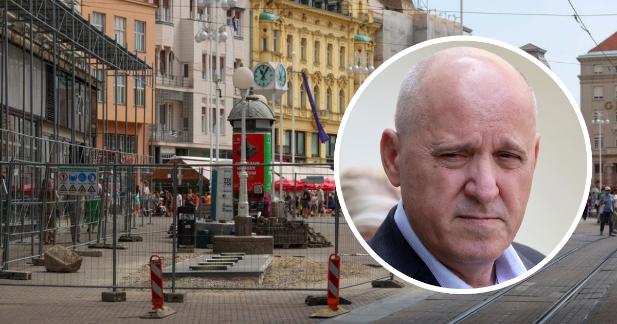 Bačić o spremnicima na Trgu bana Jelačića: Trebala je suglasnost konzervatora