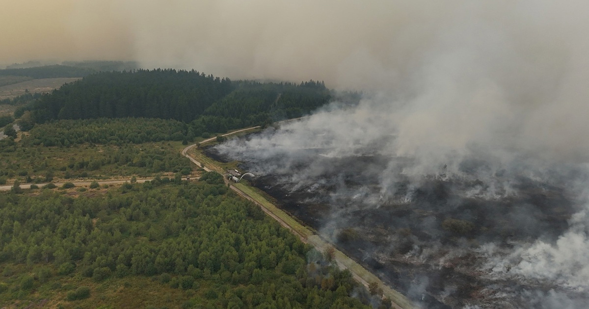 VIDEO Ogroman požar poharao park prirode u Belgiji. Evakuirano oko 600 ljudi
