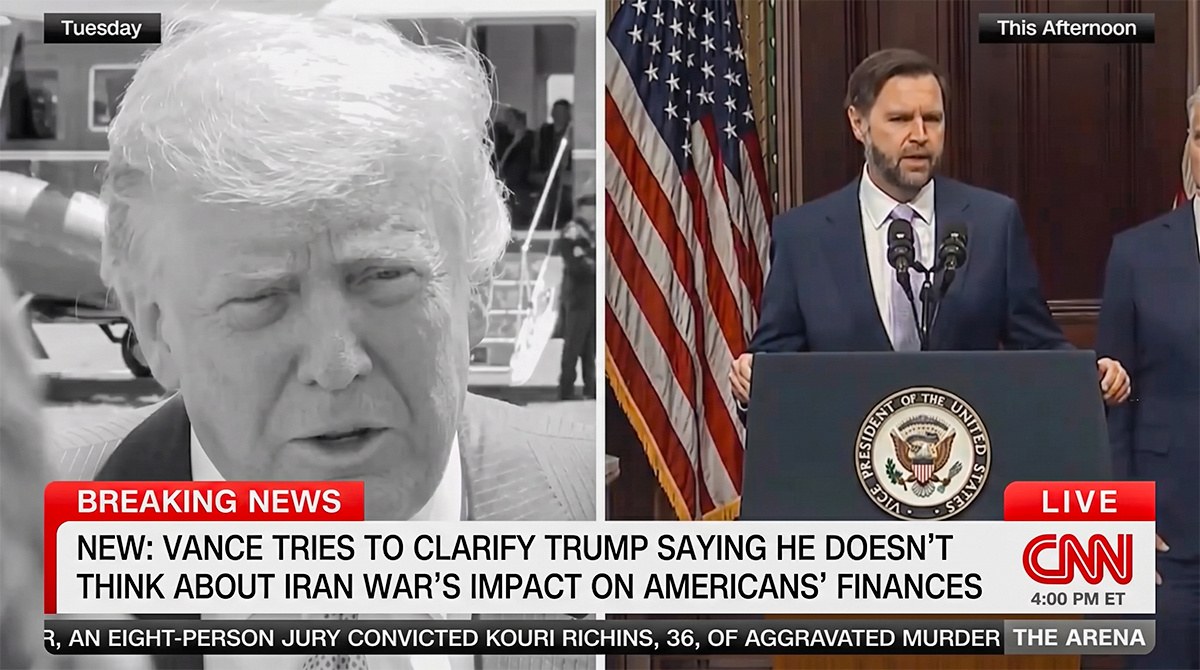 Trump: Ne razmišljam o financijskoj situaciji Amerikanaca. JD Vance: Nije to rekao