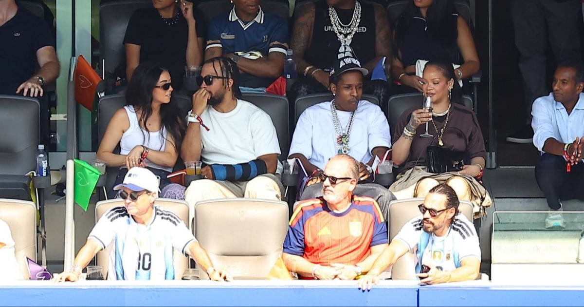 Rihanna i A$AP Rocky pratili finale SP-a, kamere ih uhvatile na tribinama