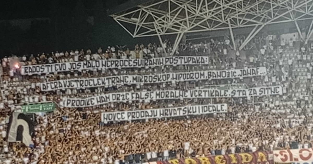 Pogledajte poruku Torcide za Turudića