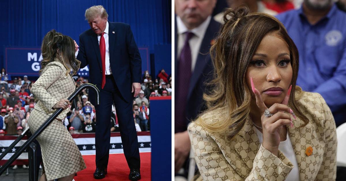 Nicki Minaj zabrinula fanove neobičnim hodom na Trumpovom skupu: "Jedva se kreće"