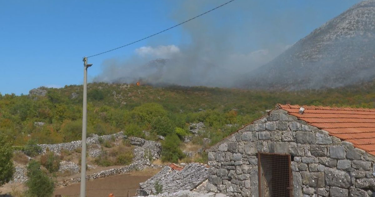 Već deset dana gori u Konavlima. Vatrogasac: Dežuramo 24 sata, to je jedini način