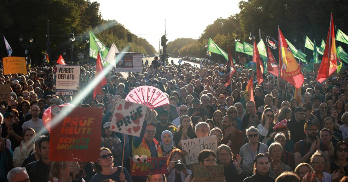 FOTO Tisuće ljudi u Berlinu prosvjedovale protiv AfD-a