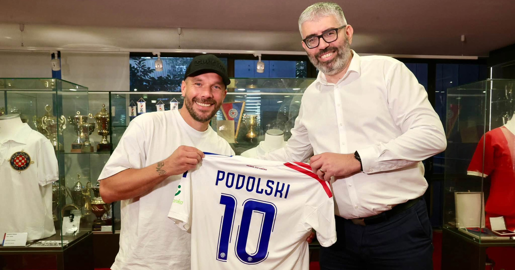 Podolski postao član Hajduka. Bit će na utakmici s Ajaxom