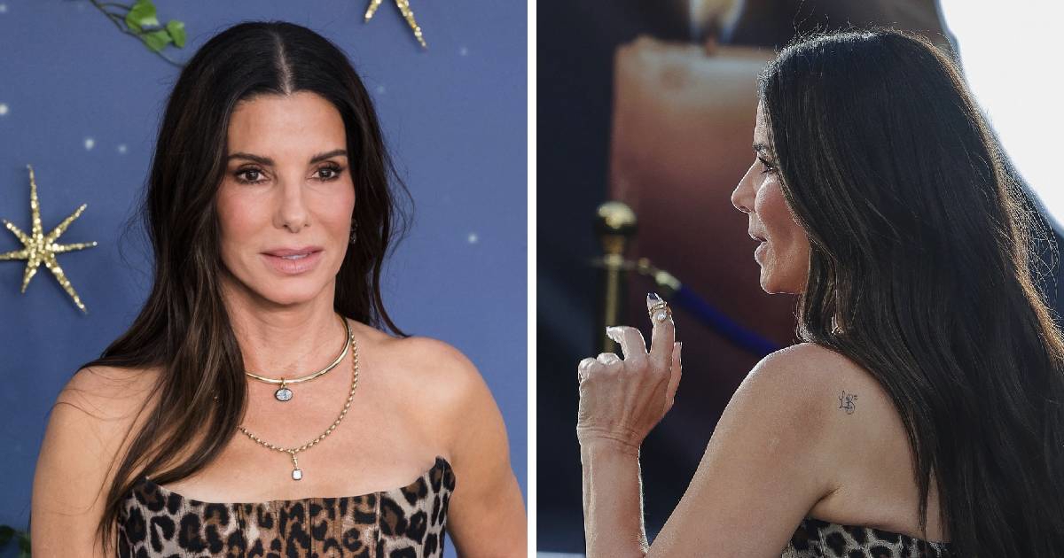 Sandra Bullock pokazala novu tetovažu, obožavatelji misle da znaju značenje
