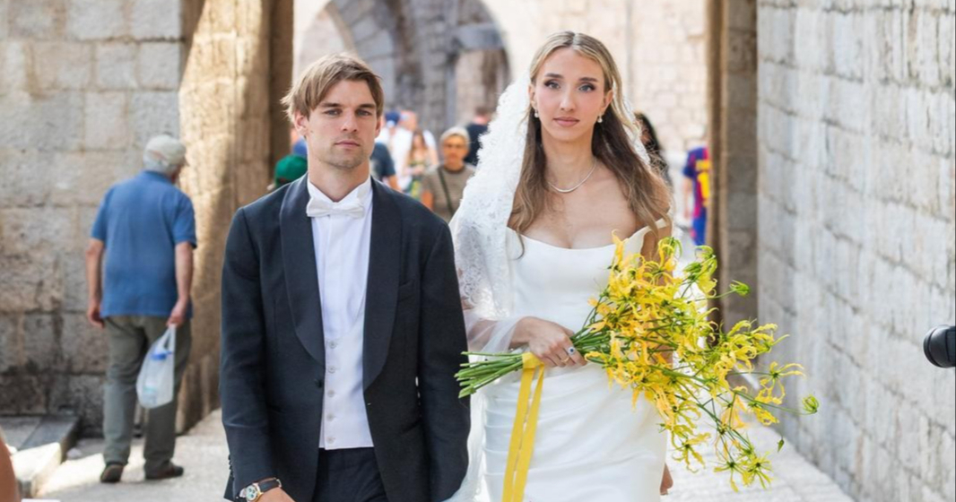 Borna Sosa i Ivona Šimunović vjenčali su se u Dubrovniku